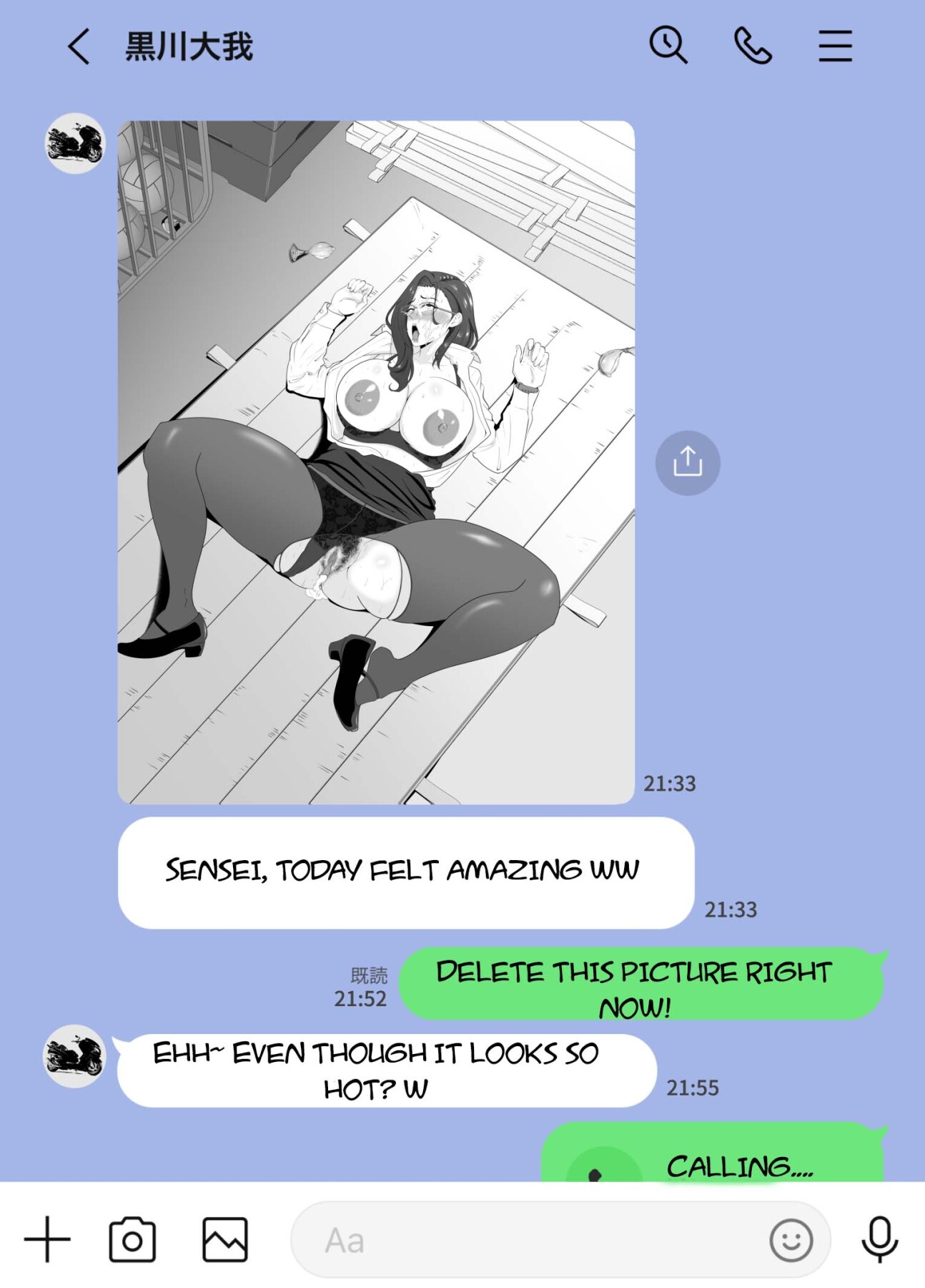 Hentai Manga Comic-Fallen mother after school-Read-36